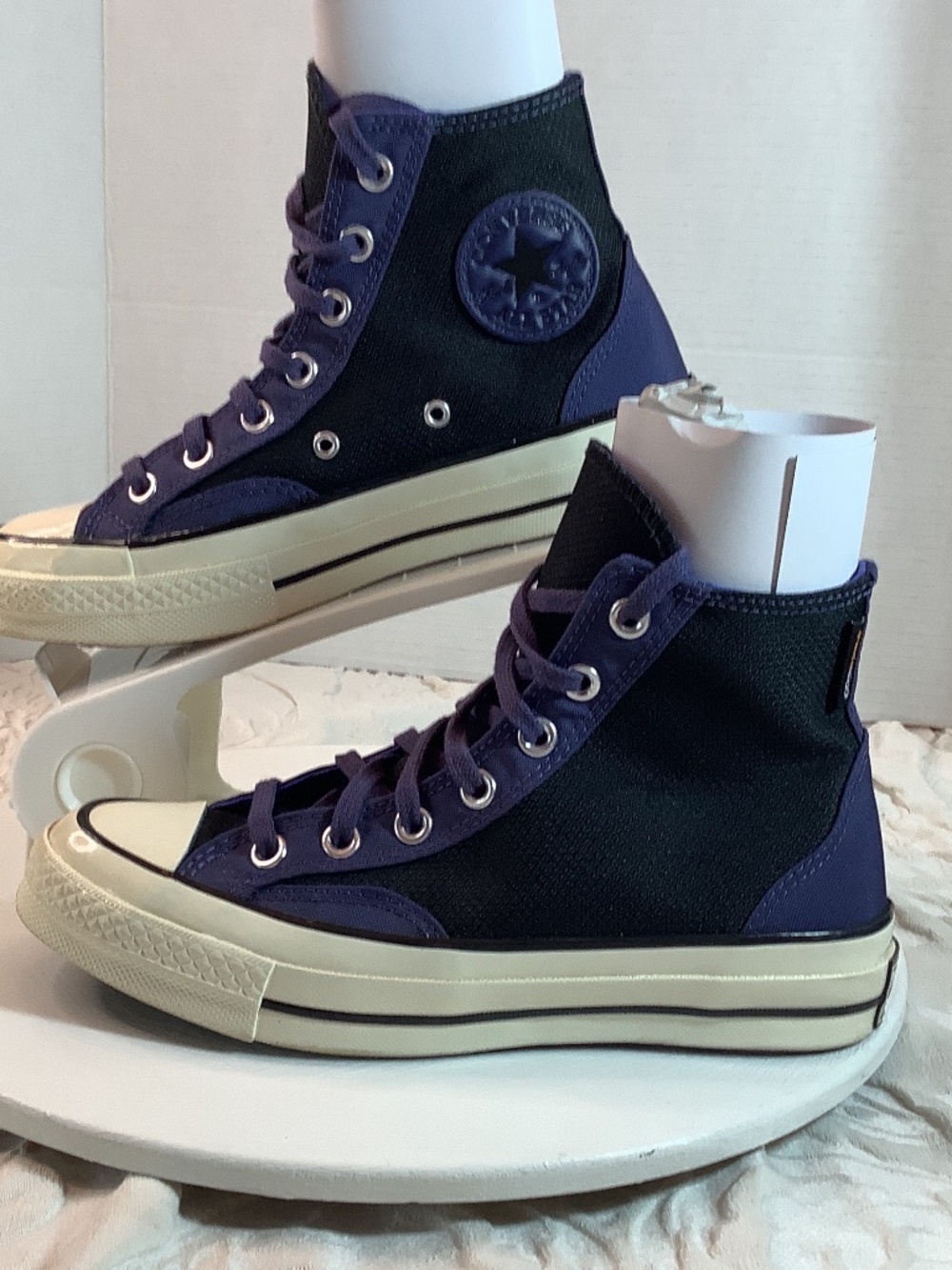 EUC Converse Allstar‎ Chuck Taylor hi-top waterproof unisex M-5, W-7 blue black